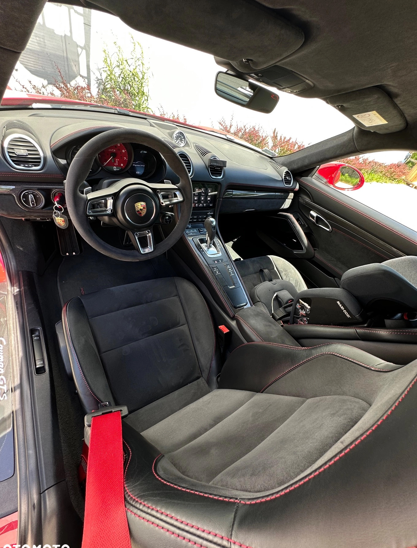 Porsche 718 Cayman cena 325000 przebieg: 74000, rok produkcji 2018 z Warszawa małe 92